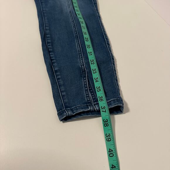 Torrid Bombshell High-Rise Skinny Jeans Plus Size 18R Denim Moto Rocker Grunge - Picture 13 of 14